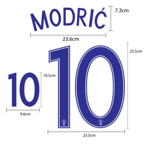 CROATIA HNS Home EURO 2016 REPRODUCTION Name Numbering PRINT EXCELLENT QUALITY - Picture 1 of 8