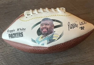 Limited Edition 1996 Green Bay Packers Fotoball #92 Reggie White 7” Football HOF - Picture 1 of 6