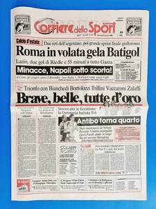 Courier Dello Sport 5 August 1992 Olimpiadi-Oro Tatto Fecht - Antibo - Bild 1 von 3