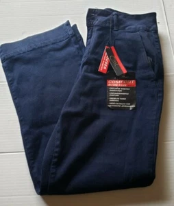 Womens Bell Bottom Bootcut Trousers Denim Jeans Wide Leg Flare Pants earl 16 - Picture 1 of 3
