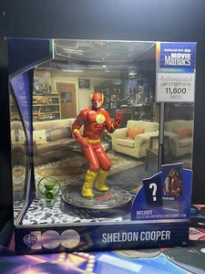Movie Maniacs 6" statische Figur Wave 5 BBT Sheldon Cooper Flash Kostüm AUF LAGER - Bild 1 von 4