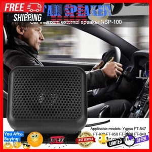 NSP-100 External Speaker for Yaesu FT-847 FT-920 FT-950 CB Radio Walkie Talkies - Zdjęcie 1 z 8