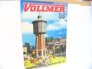 Vollmer Katalog 1986 Modellbahn-Zubehör Neuheiten H0 + N (KV3268) - Bild 1 von 1