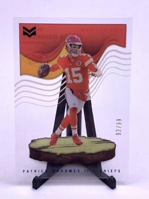 2022 Panini Chronicles Magnitude Blue /99 Patrick Mahomes II #MAG-1 - Image 1 of 4