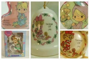 Precious Moments Holiday Christmas Ornaments Many To Choose From Free Fast Shipp - Picture 1 of 143