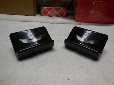 Volvo 240/740 rear license plate lamps w/bulbs & seals (pair) #3518672,  NOS - Image 1 of 4