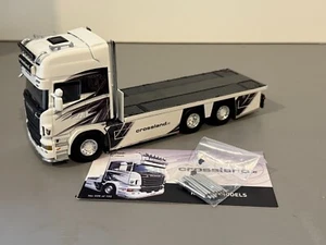 WSI 1:50 CROSSLAND SCANIA R5 TOPLINE 6X2 RIGID FLATBED LTD EDITION - Picture 1 of 7