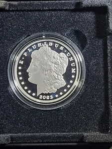2023-S U.S. Morgan silver dollar PROOF - Original packaging and COA - Picture 1 of 11