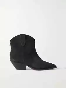 Isabel Marant Dewina Western Suede Boots Womens FR 37 - Picture 1 of 20