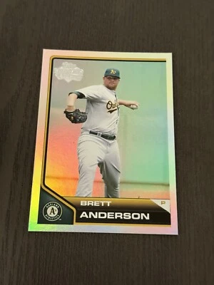 2011 Topps Lineage Diamond Anniversary Refractor #18 BRETT ANDERSON - Image 1 of 2