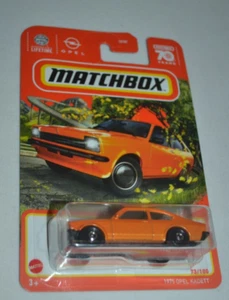 MATCHBOX 2023 HIGHWAY ADVENTURE 73/100 - 1975 OPEL KADETT METALLIC ORANGE - Picture 1 of 6