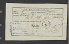 Allemagne - Empire hongrois autrichien 1859 reçu postal RAAB, histoire postale VF