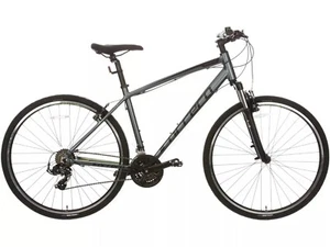 Carrera Endeavour Mens Hybrid Bike - Medium 19'' Frame - Dark Grey (No Tools) A - Picture 1 of 21