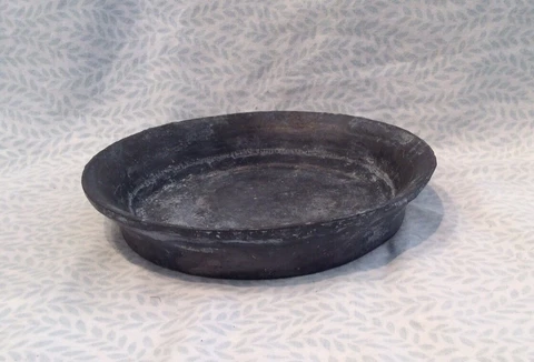 Vintage/Antique 6” Lead Planter Saucer    C Cover