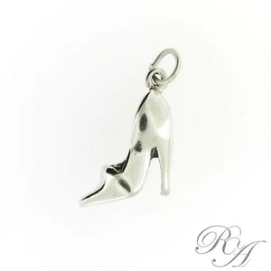 925 Sterling Silver High Heel Charm Made in USA - Picture 1 of 3