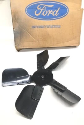 Hoja de ventilador de radiador Ford Fairmont 1978-80 6 u 8 cilindros D8BZ-8600-C nuevo de lote Foto 1 de 4