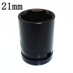 21mm Impact Socket 1/2 Square Drive Metric Sockets Wrench Air Tool