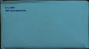 Uncirculated 1981 U.S. Mint Set P & D Mint - Picture 1 of 1
