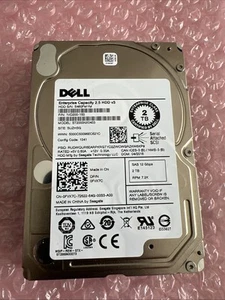 Dell 2TB 7.2K SAS 2.5" 12Gbps Hot Swap HDD FVX7C 100% Health & Performance - Picture 1 of 3