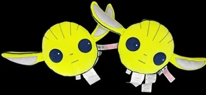 Star Wars Grogu Baby Yoda Peluche Bambino Disney Lotto di 2 Licenze Nuovo Senza Etichette 10" - Foto 1 di 8