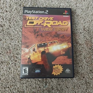 Test Drive Off Road Wide Open PS2, Near Mint Disc Manual And Art, Pristine - Picture 1 of 7