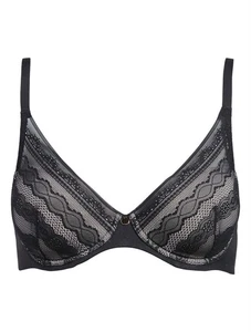 CHANTELLE EasyFeel Femilet Kristen Memory Foam Plunge Underwire Bra 32DDD NEW - Picture 1 of 20