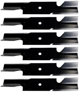 6 USA Mower Blades® Scag 48110 481706 481710 48184 482461 482877 32" 48" Deck - Picture 1 of 7