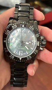 Invicta Reserve Excursion Men's Watch Black 0516 In Working Order - Picture 1 of 6