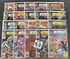 Micronauts: New Voyages #1 - #20 Full Series 6.0 - Kaufen Sie 3 für kostenlosen Versand! (1984) SB - Bild 1 von 23