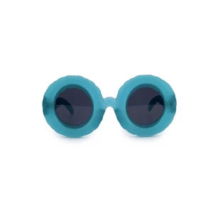 Authentic Jeremy Scott by Linda Farrow Blue Oversize JSPool/3 Sunglasses 145 mm - Picture 1 of 5