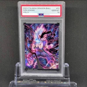 PSA 10 Son Gohan Beast SR 3-01 Itajaga Dragon ball Vol.3 JP Card 2023 GEM MINT - Picture 1 of 2