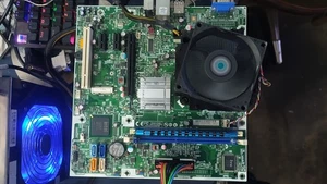 H-IG41-UATX MOTHERBOARD CPU RAM HEATSINK/FAN COMBO - Zdjęcie 1 z 2