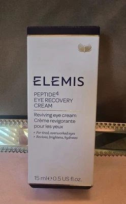 Elemis Peptide4 Crema de Ojos Reviving Eye Recovery 0.5 Fl Oz 15 ml - Tamaño Completo, Nueva en Caja Foto 1 de 3