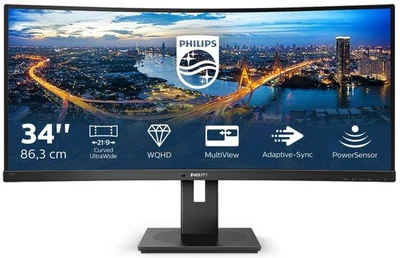 Philips 345B1C Curved-Monitor 86,36 cm (34 Zoll) - Bild 1 von 4