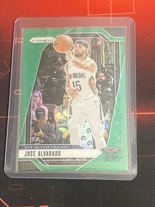 2024-25 Panini Prizm Green Prism #167 Jose Alvarado - Picture 1 of 2