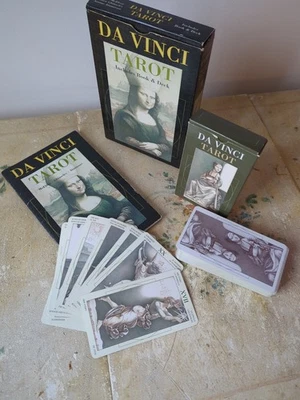 Mazo de Tarot Leonardo Da Vinci 1ª Edición por Lo Scarabeo Cartas Folleto Caja Set  Foto 1 de 4