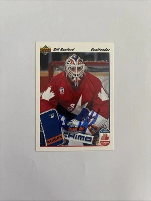 1991 Bill Ranford Upper deck auto - Image 1 of 2