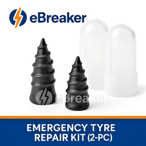 Kit de tornillos de reparación de pinchazos de neumáticos de emergencia - Tapones de giro rápido para arreglar fugas de aire 2 - Imagen 1 de 24