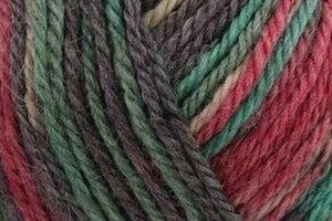 King Cole Homespun Prism Aran Knitting Wool Yarn 50g 6256 Festive - Picture 1 of 1