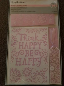 Recollections ~ Sophia ~ Journal Kit ~ Five (5) Pieces ~ Pink  - Picture 1 of 5