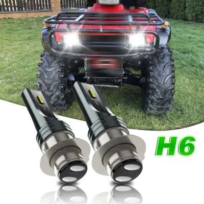 Kit faros LED H6M bombillas blancas A++ para Honda Foreman 400 450 1997 1998-2004 Foto 1 de 4