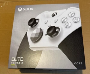 Microsoft Xbox Elite Series 2 Core Wireless Controller -White edition NEW SEALED - Picture 1 of 2