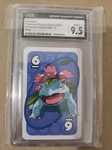 Venusaur Pokemon UNO Playing Card Graded 9.5 - Picture 1 of 2
