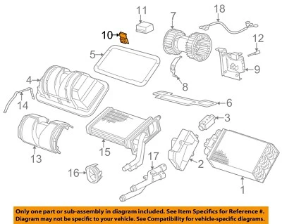 Motor-resistencia soplador BMW OEM 96-02 Z3 64116912633 Foto 1 de 2