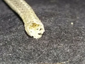 1/8" (.125") I.D. Tubular Silver Plated Copper Braid Sold in 10 ft. Increments - Picture 1 of 3