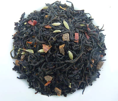 Assam Tea Orthodox Masala Chai Loose Leaf Black Tea Exotic Spices Beverage #FL11 - Image 1 of 4