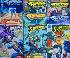 ACTION COMICS SUPERMAN. (9 ISSUE HIGH GRADE LOT.). 730-738 1997. DC COMICS.