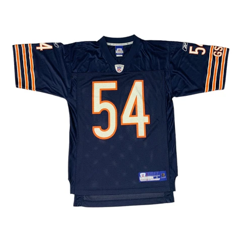 Chicago Bears Navy Road Authentic Urlacher #54 Jersey Size Small Reebok On Field Cover
