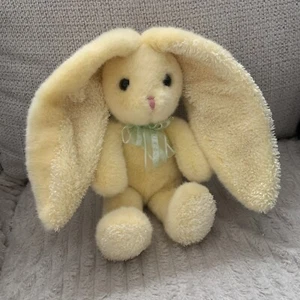 RARE Easter Commonwealth Yellow Plush Bunny 10” LONG Ears Rabbit Stuffed 1999 - Picture 1 of 19