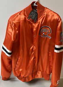 STARTER style Cincinnati Bengals Satin Orange Jacket The Original Men’s Medium